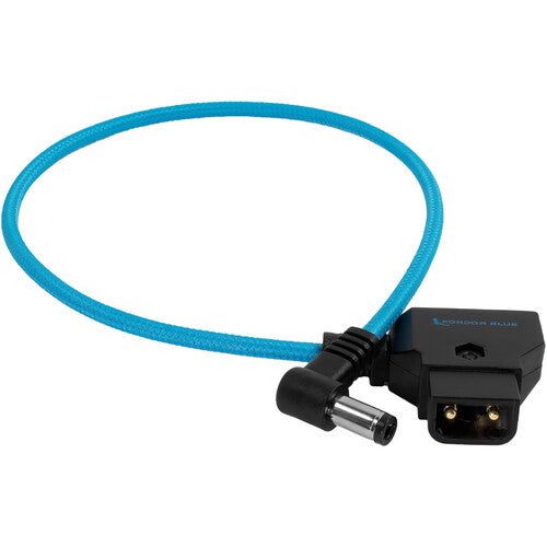 Kondor Blue 15" D-Tap to DC Right Angle Straight Cable (5.5 x 2.5mm) (Canon C70)