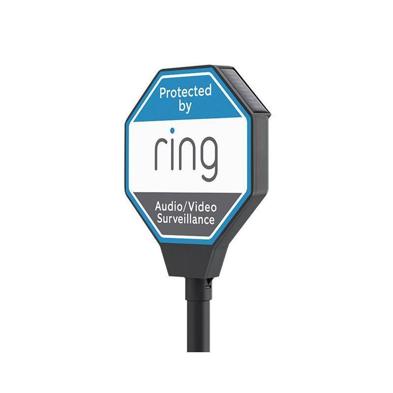 Ring Solar Security Sign.