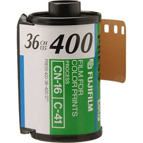 Fujifilm Superia400 Superia X-Tra 35mm Color Film, ISO 400, 36 Exposures.