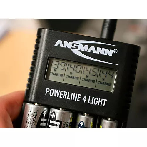 Ansmann Powerline 4 Battery Charger F/AA & AAA NiMH & NiCD