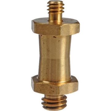 Manfrotto 037 Reversible Short Stud With 3/8''& ¼''-20 Threads (Brass).