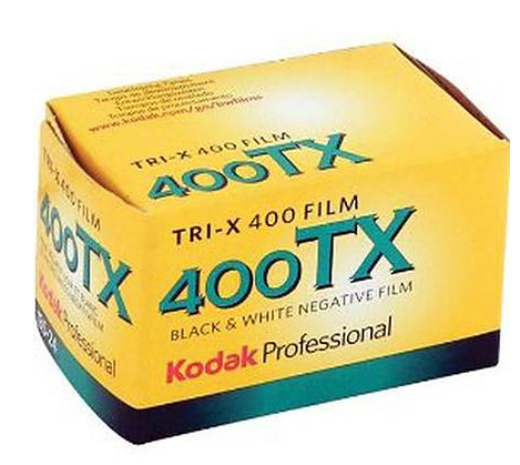 Kodak TX13524/400 TRI-X 35mm B/W Film, ISO 400, 24 exp.