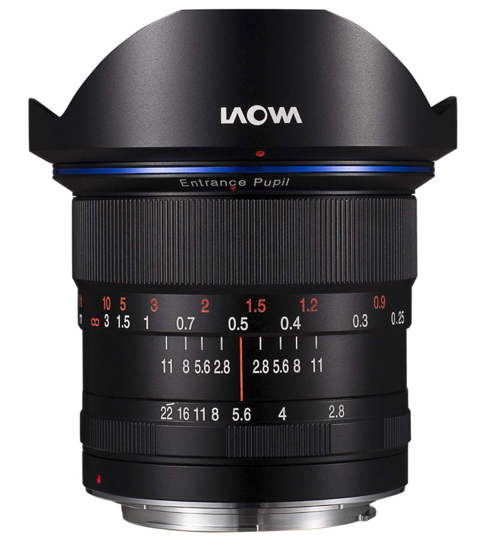 Laowa 12mm f/2.8 Zero-D Lens f/Canon EF.
