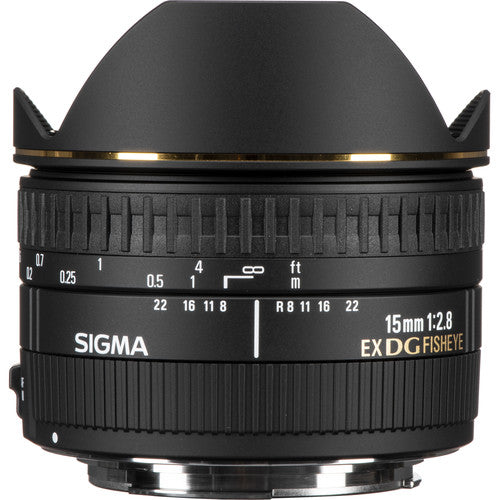 Sigma 15/2.8/N 15mm F/2.8 EX DG Diagonal Fisheye F/Nikon.