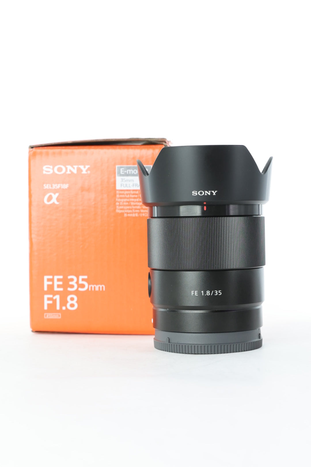 Sony SEL35F18F/8005426 FE 35mm f/1.8 E-Mount/Full Frame Lens, Used
