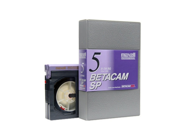 Maxell B5MBQ Digital Betacam Video Cassette In Album Case