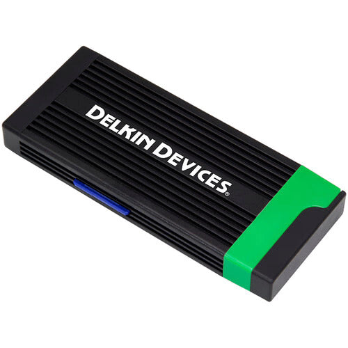 Delkin DDREADER56 USB 3.2 CFexpress Type B Card and SD UHS-II Memory Card Reader