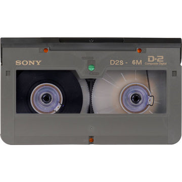 Sony D2S6M Digital D2 Video Cassette