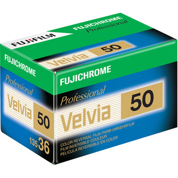 Fujifilm Velvia50 Professional Rvp 50 Color Transparency Film, 35mm, 36 Exposures