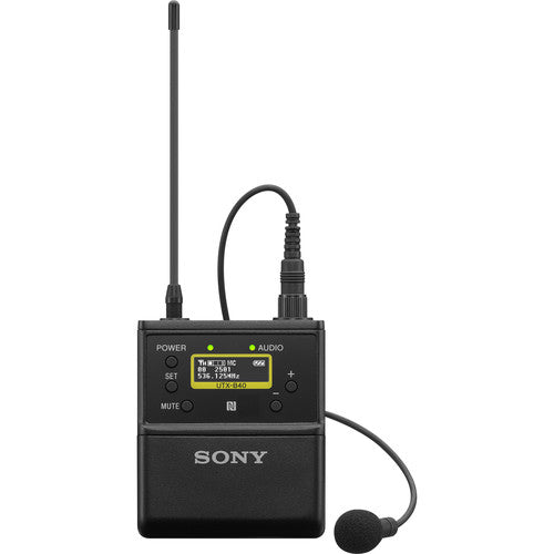Sony UTXB40 Wireless Bodypack Transmitter with Omni Lavalier Mic (UC14: 470 to 542 MHz)