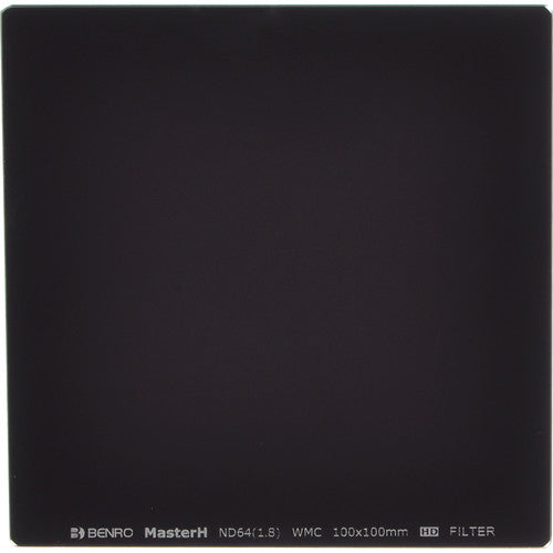 Benro MHND161010 Master Hardened 100X100mm 4-Stop (ND16 1.2) Solid Neutral Density Filter.