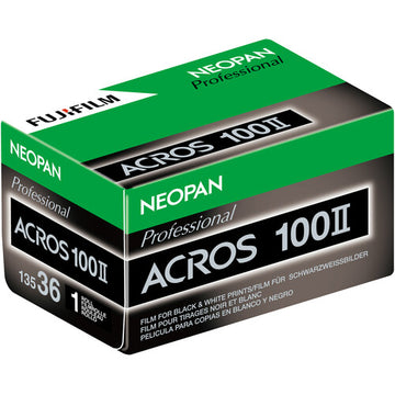 Fujifilm ACROS100 II Neopan B&W Negative Film, 35mm, 36 Exposures