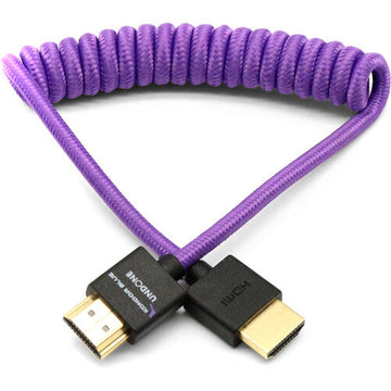 Kondor Blue Gerald Undone Full HDMI to Full HDMI Cable 12"-24" Coiled (EOL)