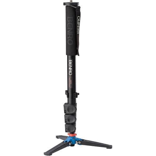Benro A38FD Series 3 Aluminum Monopod W/3-Leg Locking Base.