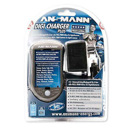 Ansmann 5025023 Universal Li-Ion Digicharger Plus