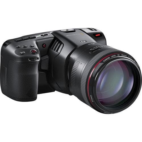 Blackmagic Pocket Cinema Camera 6K W/EF Canon Mount.