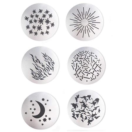 Godox SA09001 Conjunto de Gobos 001 F/Acessório de Projeção