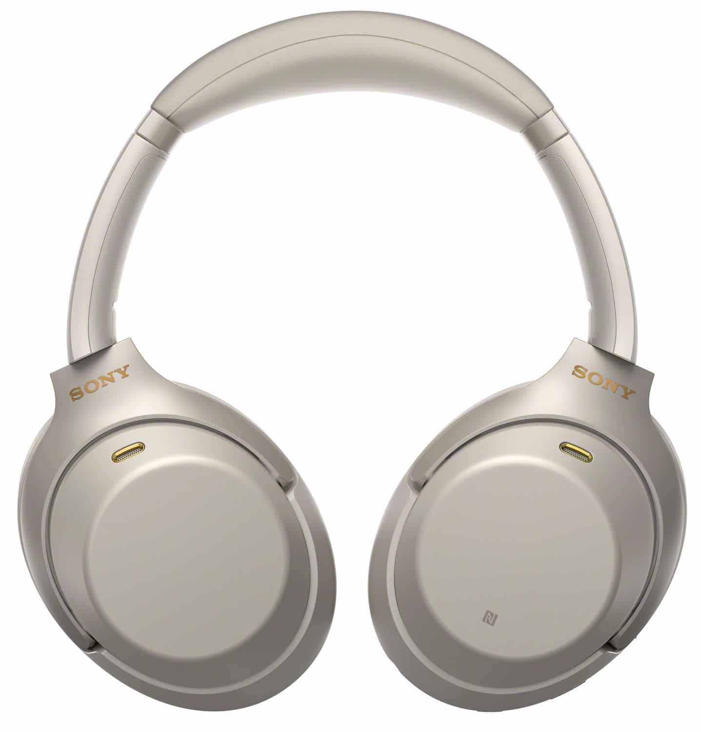 Sony Silver Wireless Noise Canceling Overhead Headphones - WH1000XM3/S.