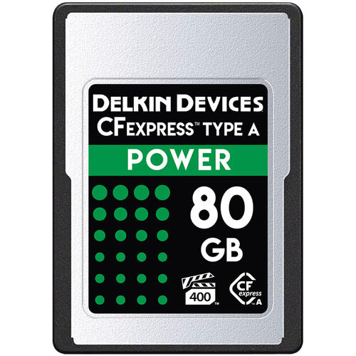Delkin DCFXAPWR80 80GB POWER CFexpress Type A Memory Card
