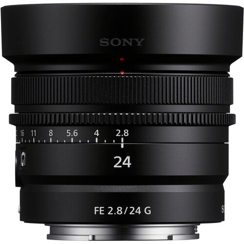 Sony SEL24F28G FE 24mm f/2.8 G Lens, Ø49