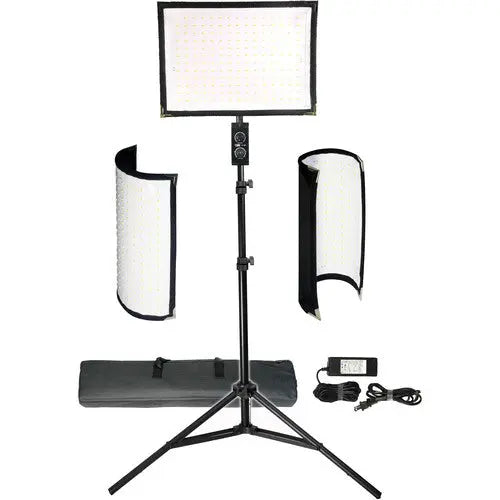 Vidpro FL180 LED Flexible Lighting Kit With Stand & Case VIDPRO