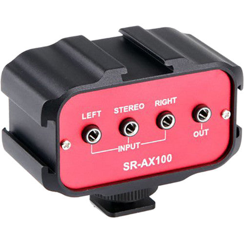 Saramonic SRAX100 Passive 2-Ch Audio Adapter F/Dslr Cameras