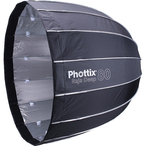 Phottix Raja Deep Parabolic Softbox  Quick-Folding with Grid  32'' (80cm)