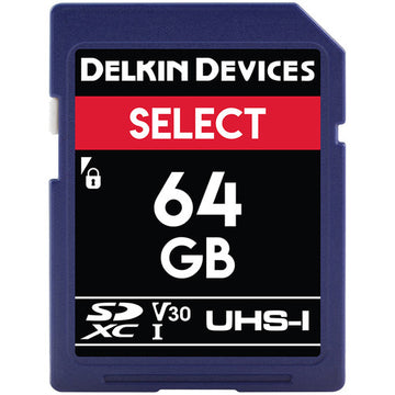Delkin DDSDR26664GB 64GB Select UHS-I SDHC Memory Card (EOL)