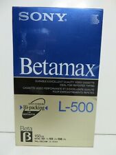 Sony L500BT Betamax Tape, NTSC