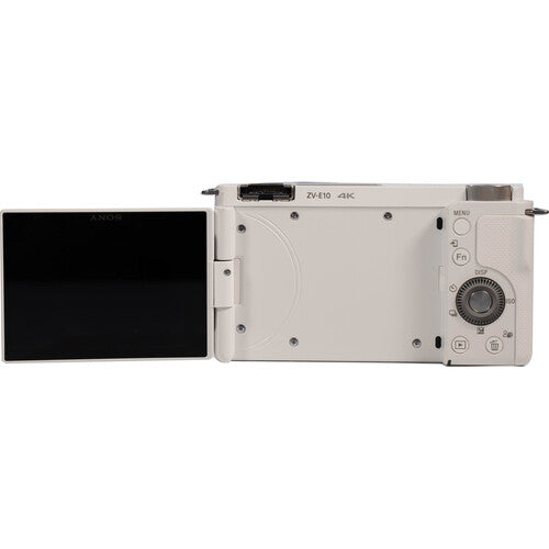 Sony ZVE10L/W Mirrorless Camera W/16-50mm Lens, White