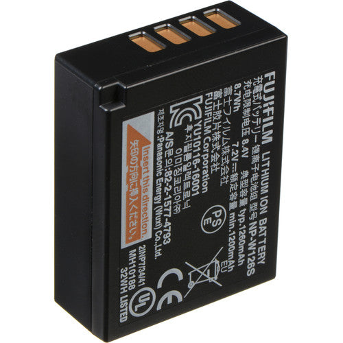 Fujifilm NPW126S Li-Ion Battery Pack F/XT30II, XS10, XT3, XE3, XH1