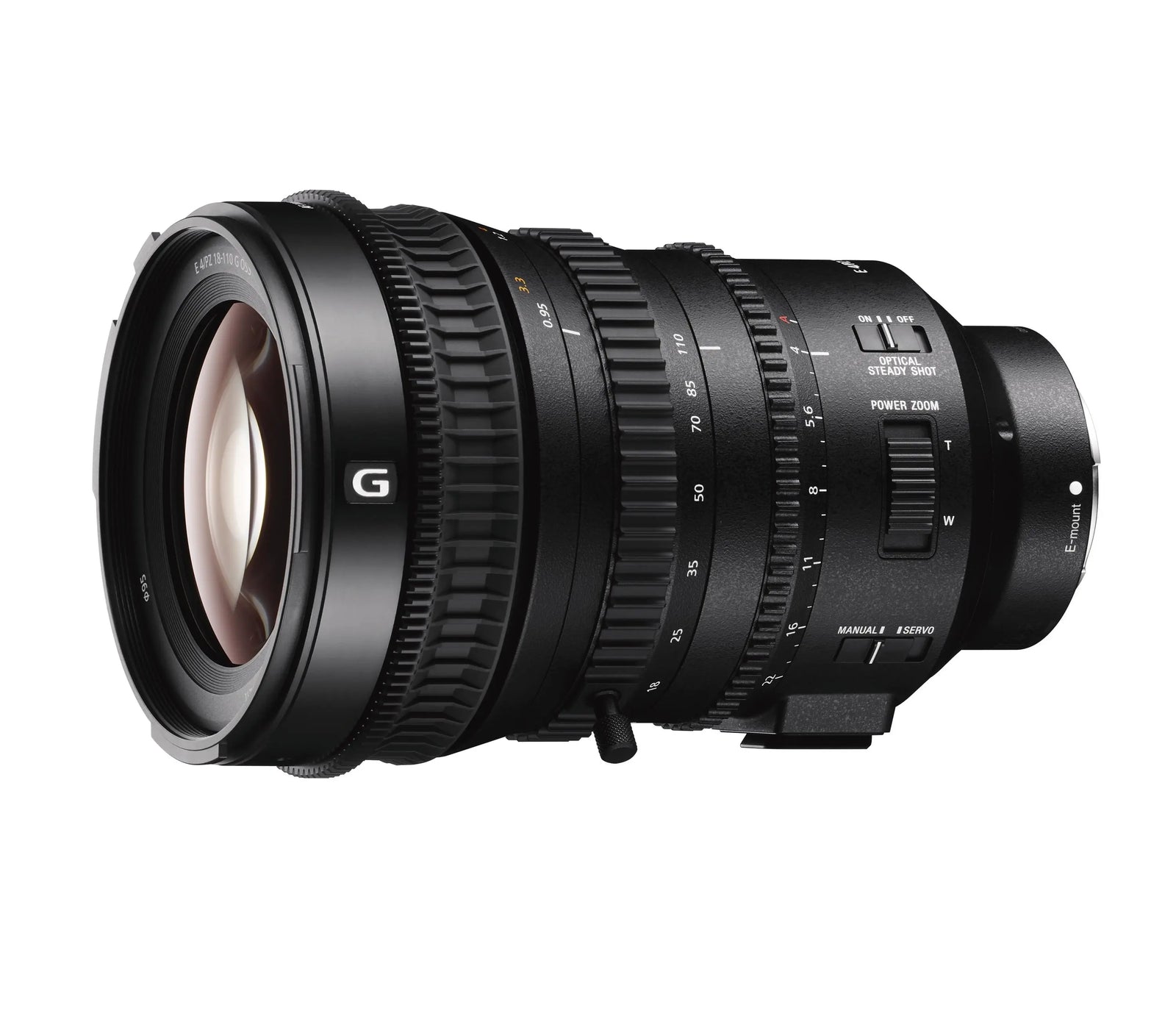 Sony SELP18110G E PZ 18-110mm f/4 G OSS Lens, Ø95 - AVC photo video store