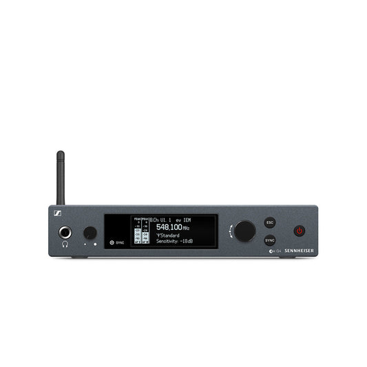 Sennheiser EWIEMG4TWINA1 Wireless Stereo Monitoring Twin Set (1 Sriemg4, 2 Ekiemg4, 2 Ie4 Earbuds & 1 Ga3) Frequency Range:A1 (470 - 516 Mhz)