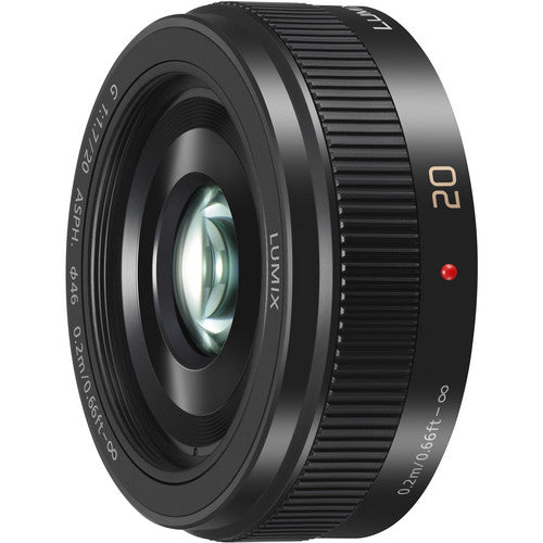 Panasonic HH020AK Lumix G 20mm F/1.7 Ii Asph. Lens (Black)
