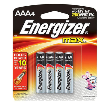 Energizer ALKAAA4 Alkaline AAAx4