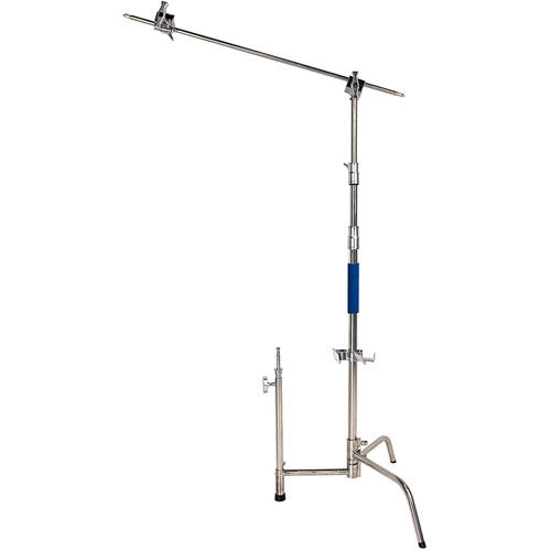 Savage CSS200S C-Stand W/Grip Arm & Turtle Base Kit, Stainless Steel, 9.5'