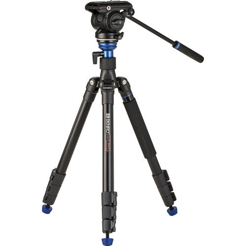 Kit de trípode de viaje para video de aluminio Benro A2883FS4PRO Aero 4
