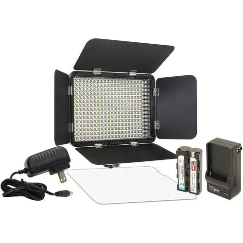 Vidpro LED330X Ultraportable Varicolor LED Video Light Kit - AVC photo video store