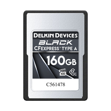 Delkin DCFXABLK160 CFexpress Type-A Black 160GB Memory Card