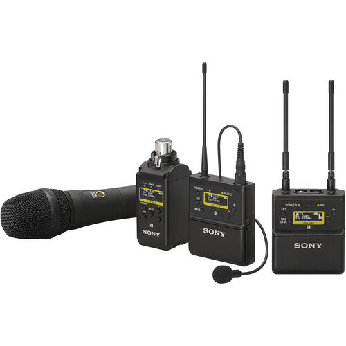 Sony ECMV1BMP Omnidirectional Lavalier Microphone with Locking Sony 3.5mm Connector (Black)