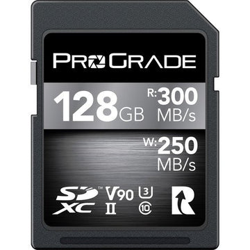 Prograde Digital PGSD128GBCKNA 128GB UHS-II SDXC Memory Card