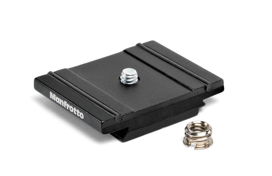 Manfrotto 200PLPRO Aluminum Plate, RC2 & Arca-Type Compatible.