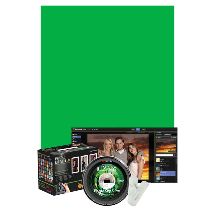 Westcott 417N Green Screen Photo Software Bundle (Lite)