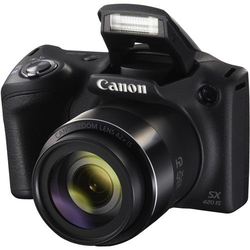Canon SX420IS Powershot Digital Camera, Black (EOL)
