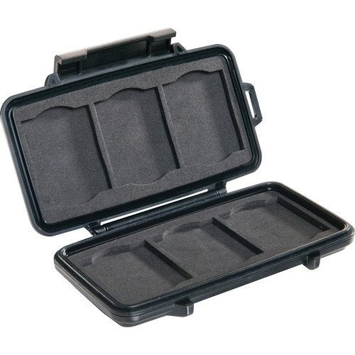 Pelican 0945 Memory Card Case for 6 Compact Flash Cards (Black)
