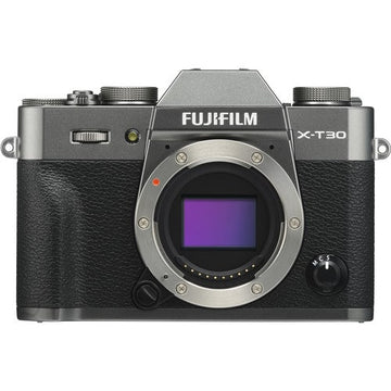 Fujifilm X-T30 Mirrorless Digital Camera (Body Only, Charcoal Silver).