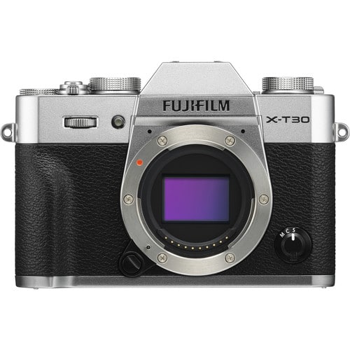Fujifilm X-T30 Mirrorless Digital Camera (Body Only, Silver).