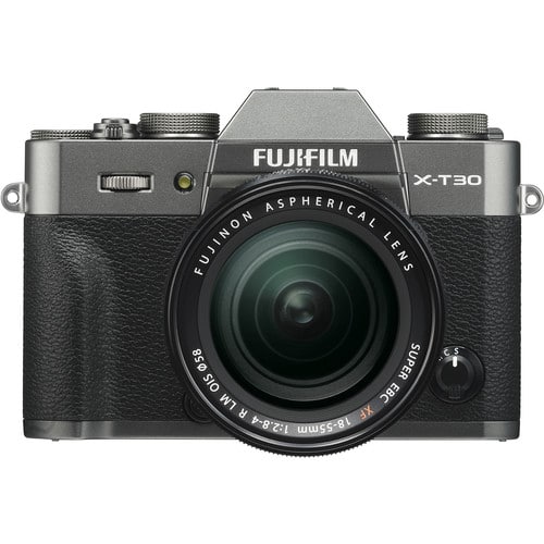 Fujifilm X-T30 Mirrorless Digital Camera with 18-55mm Lens (Charcoal Silver).