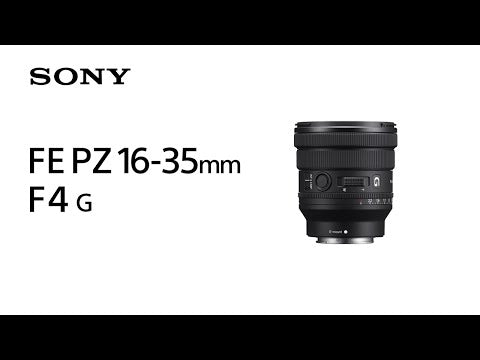 Sony SELP1635G FE PZ 16-35mm f/4 G Lens, Ø72