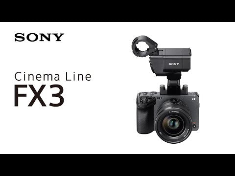 Sony FX3 Full-Frame Cinema Camera, Body Only.